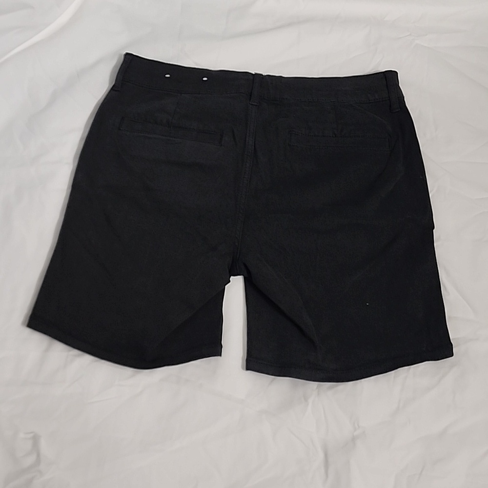 American Eagle Black Women's Shorts Sz 8  - Picture 3 of 10